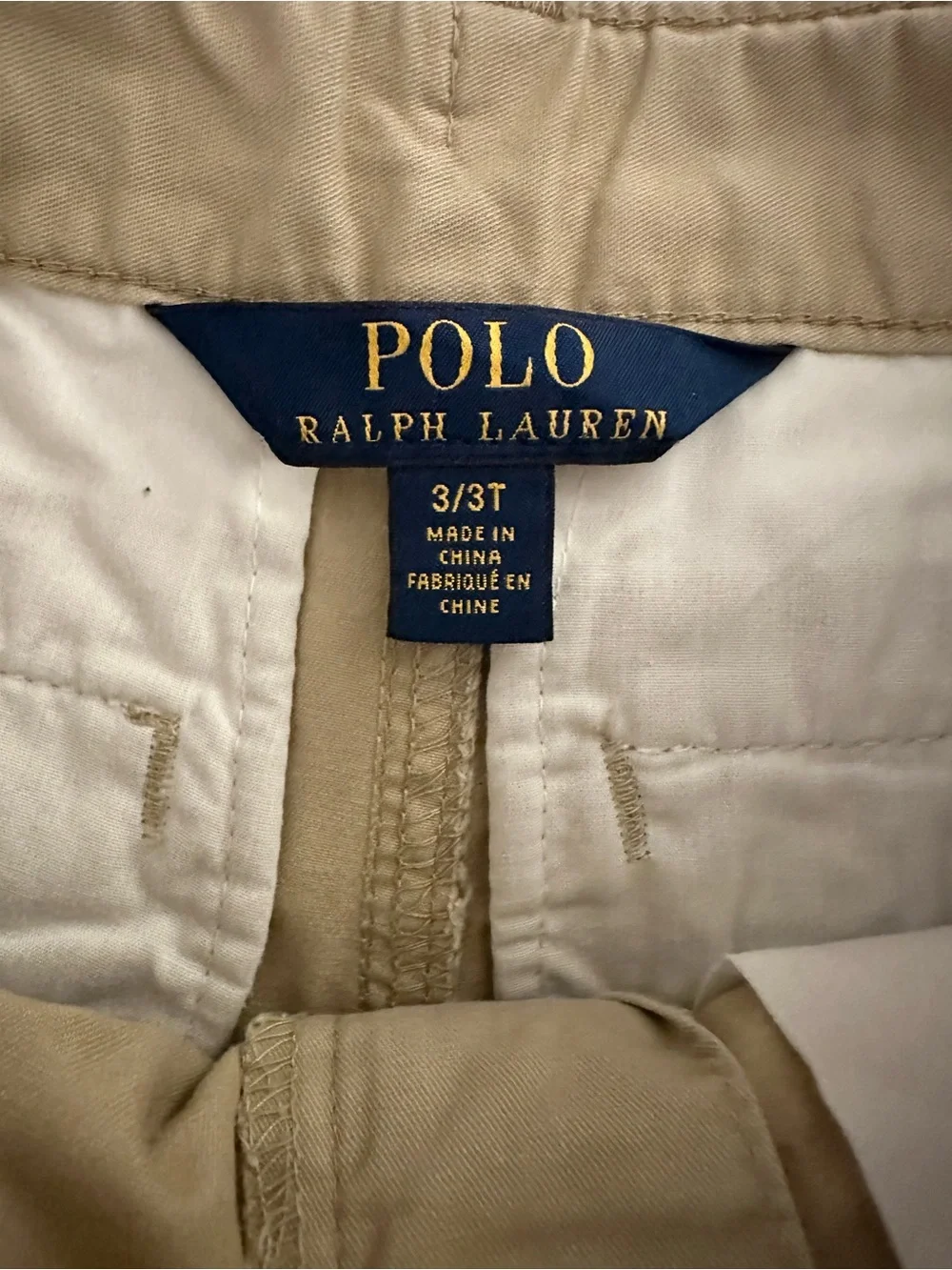 Polo by Ralph Lauren Kids Classic Cargo Shorts in Tan/ Khaki